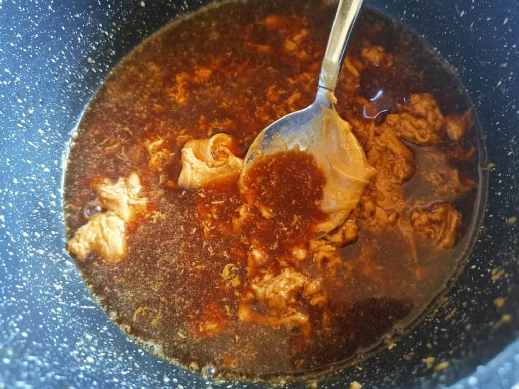 homemade sate sauce non spicy