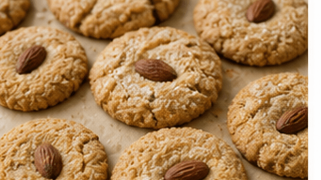 Almond meal cookies