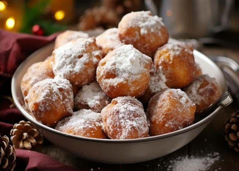 Oliebollen Without Raisins Recipe | Homemade Fritters | Easy Delicious
