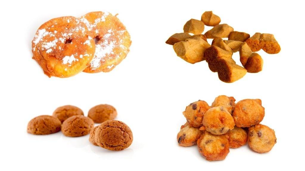 dutch festival food pepernoten kruidnoten appelflappen