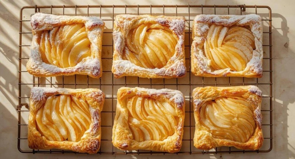 Pear Puff Pastry Tarts