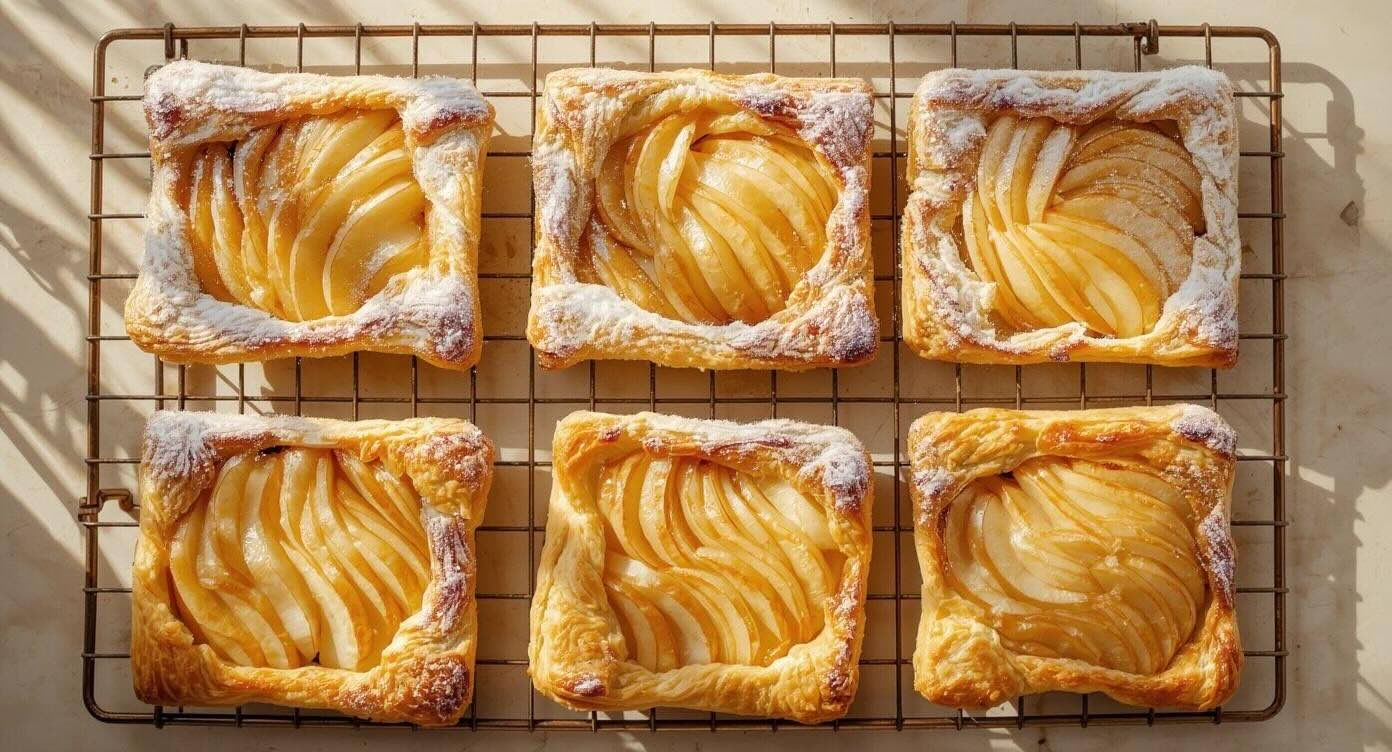 Pear Puff Pastry Tarts