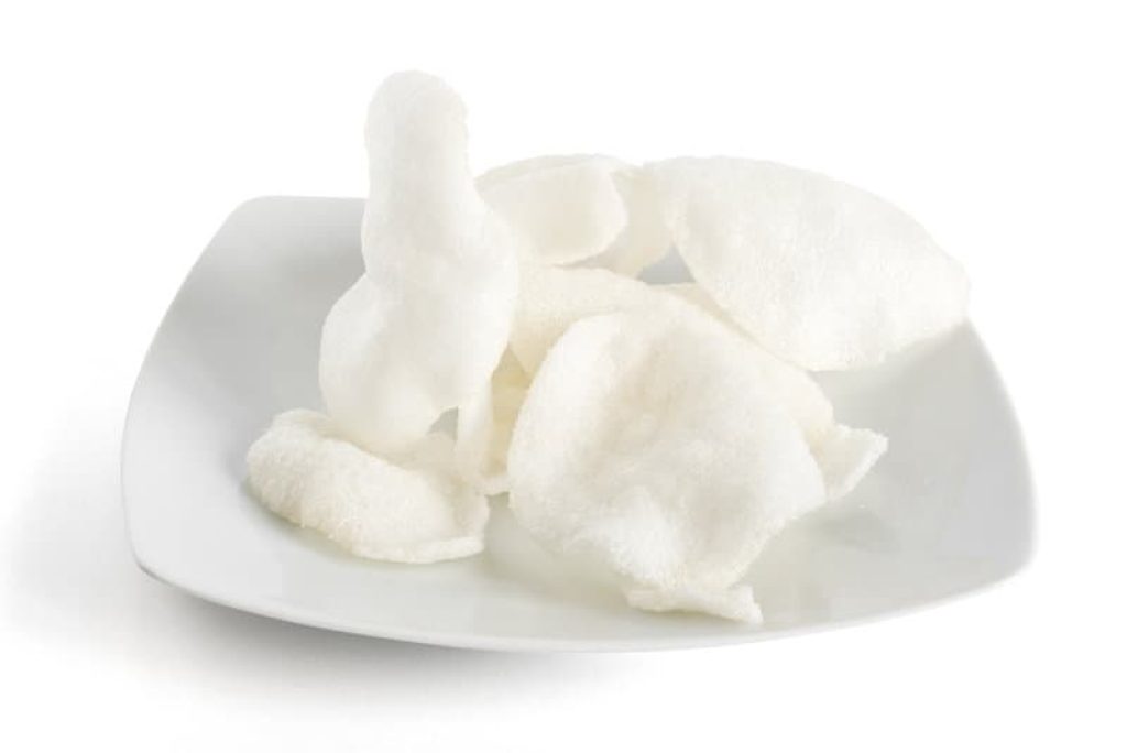 Prawn Crackers with Satay Sauce